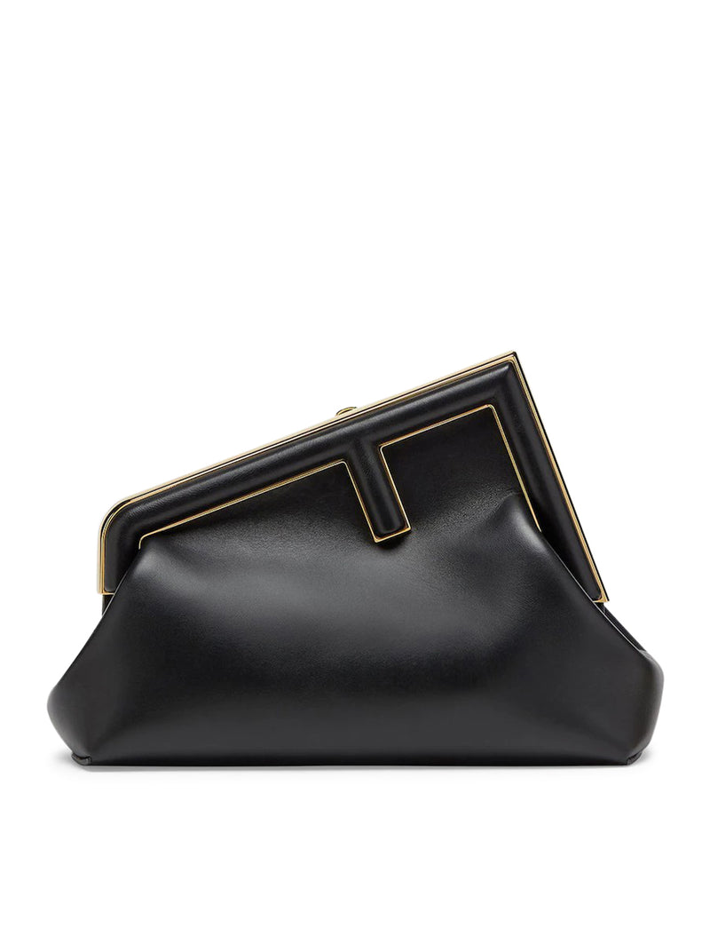 Fendi First Small - Dove grey leather bag