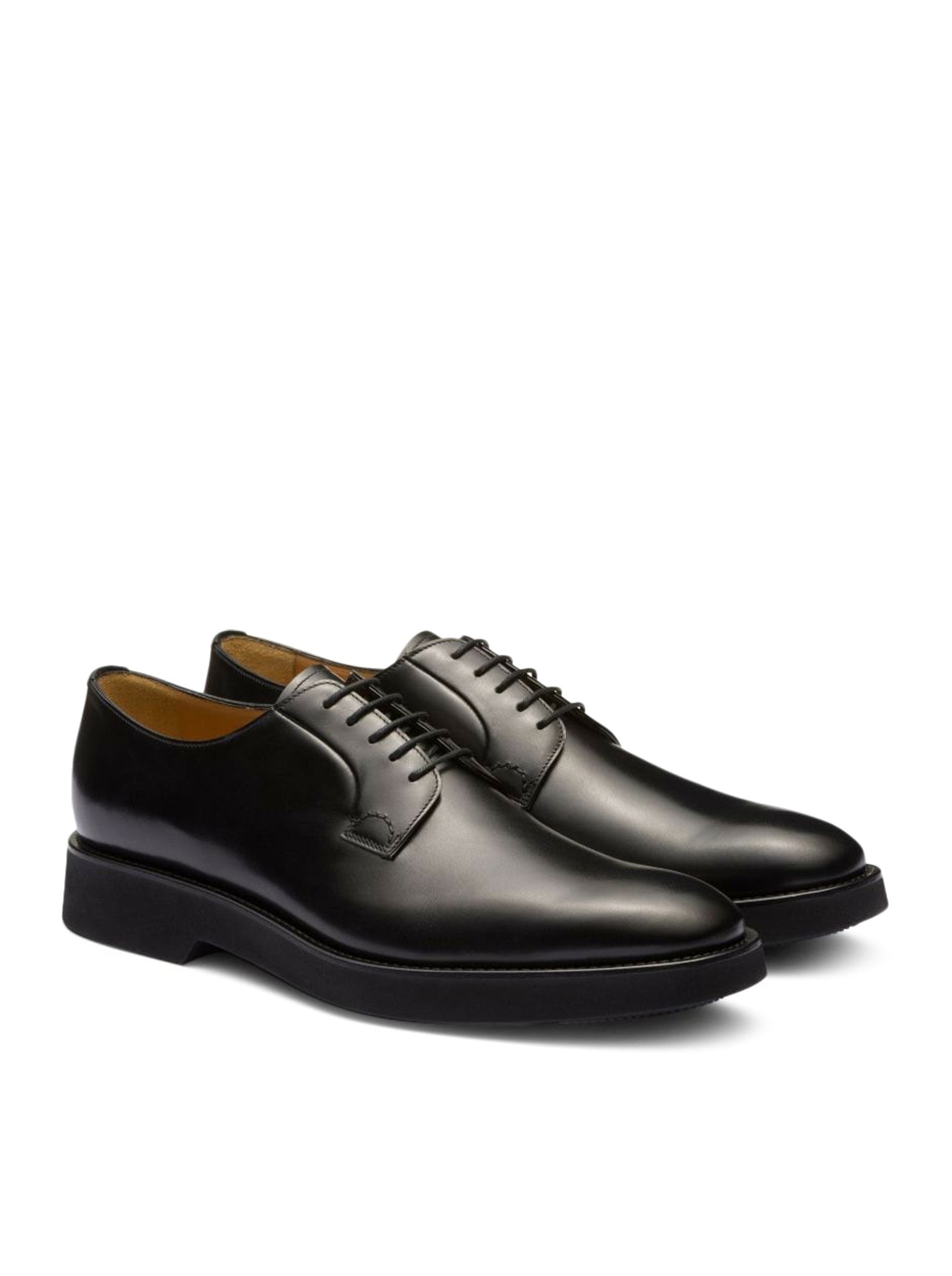 Shannon lace-up leather derby shoes