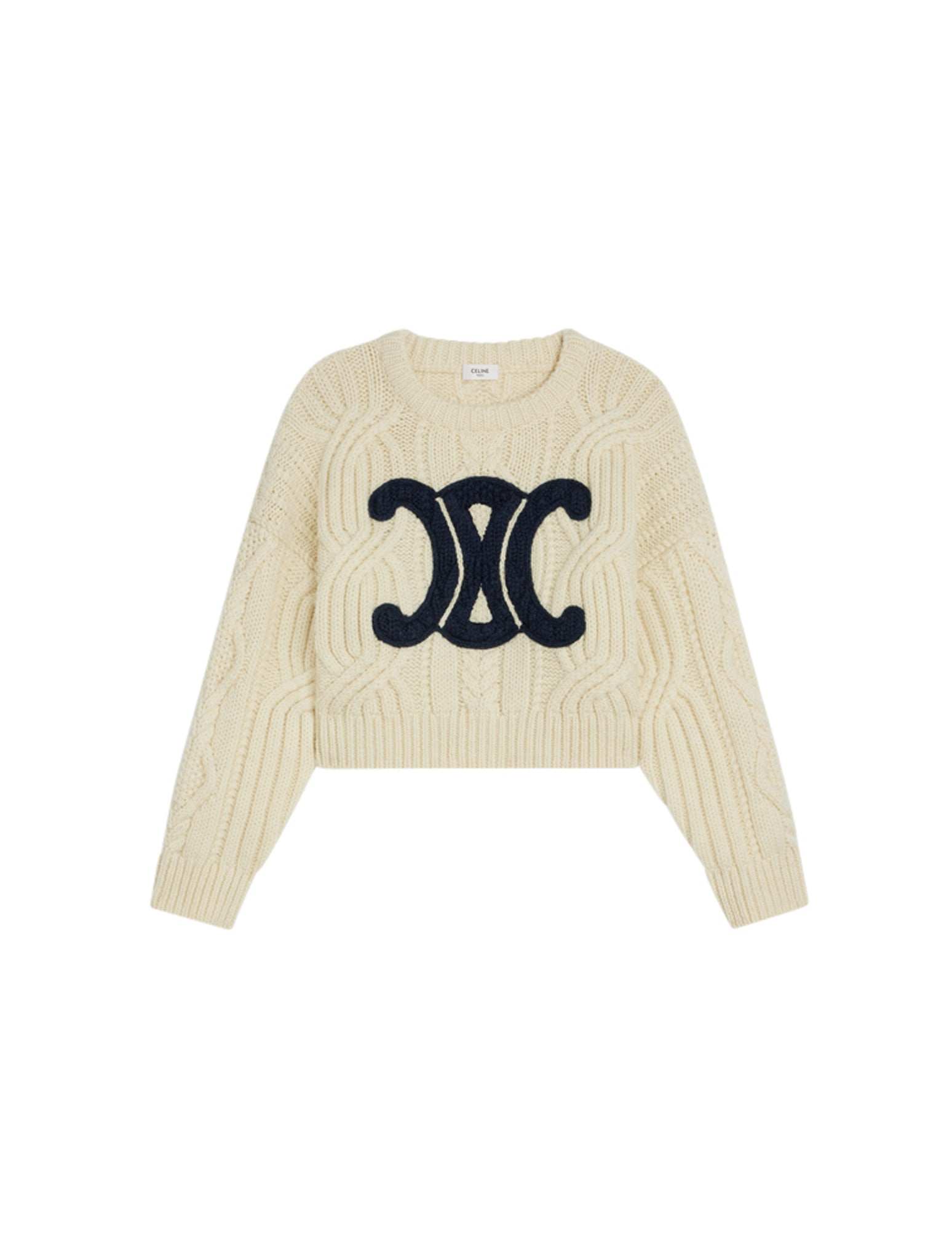 TRIOMPHE CREW NECK SWEATER IN WOOL