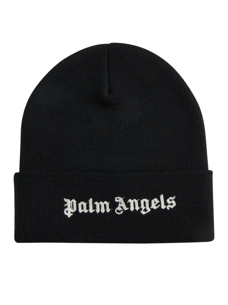 Wool cap with logo