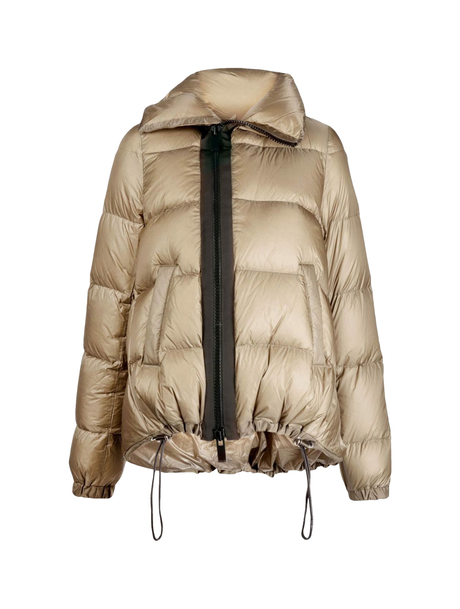padded zip-up puffer jacket