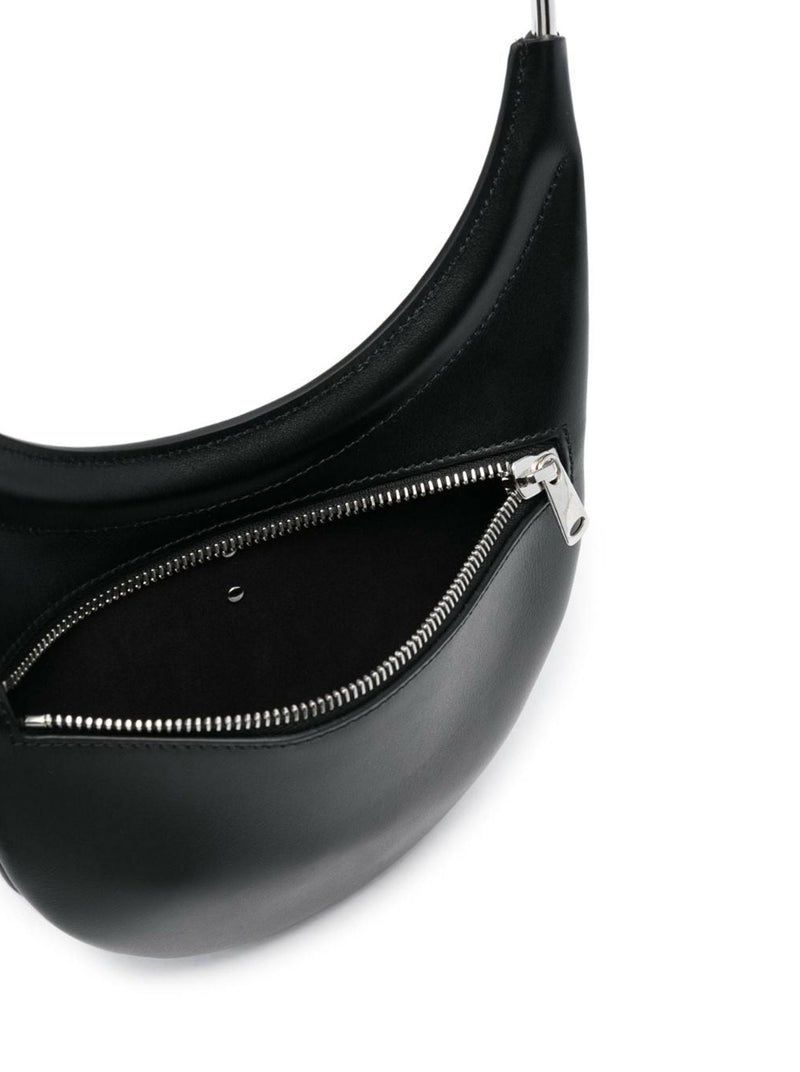 Ring Swipe leather shoulder bag