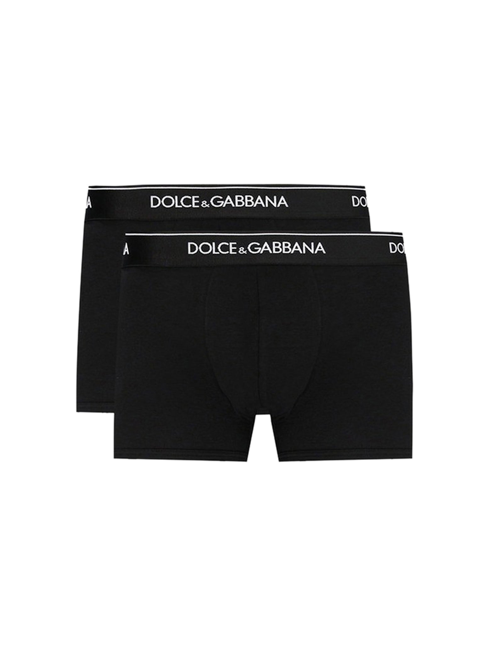 logo-waist cotton boxer briefs (set of two)