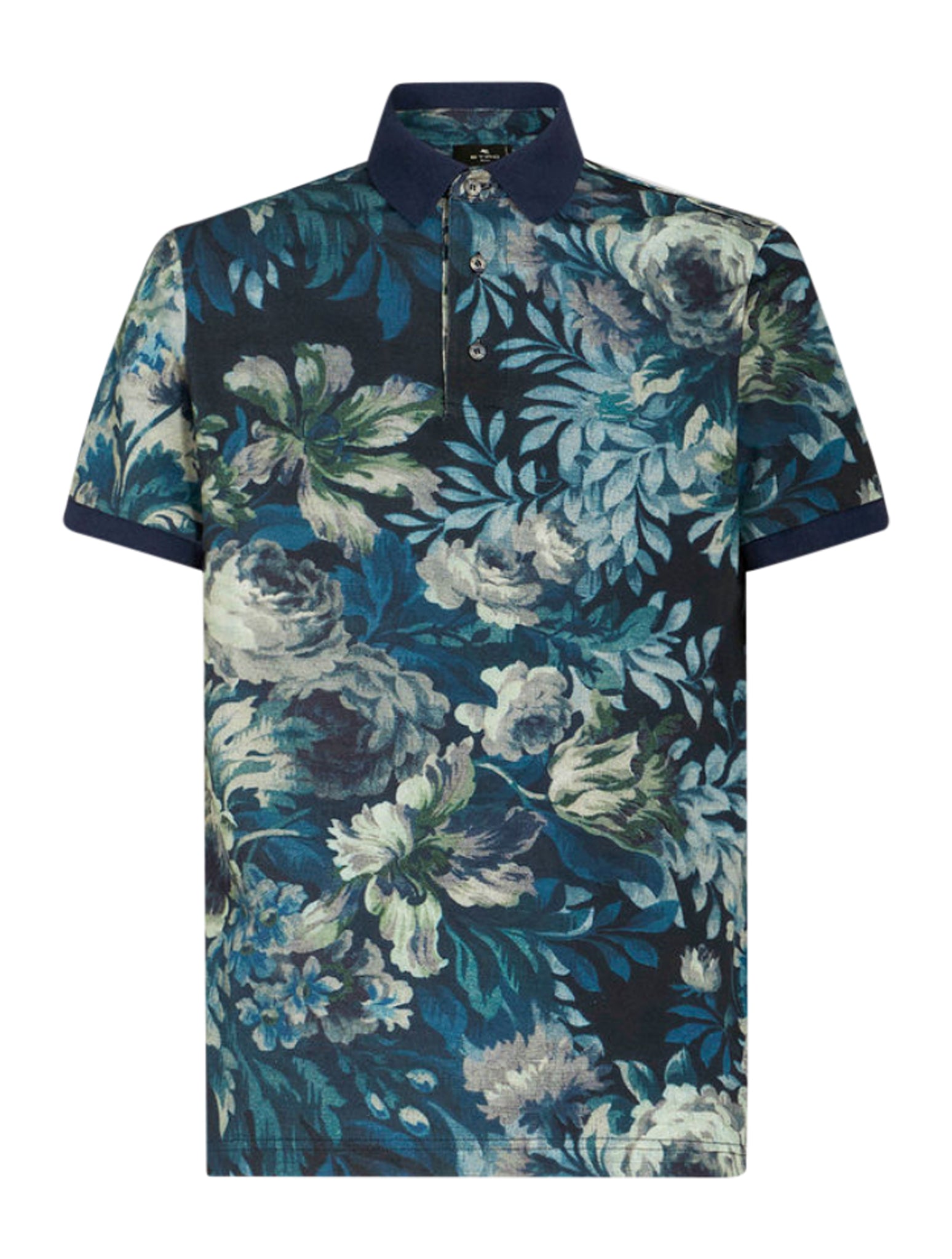 POLO SHIRT WITH FLORAL PRINT