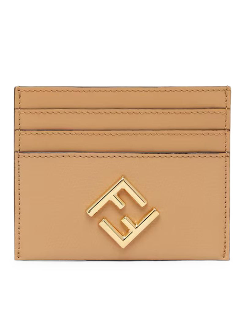 F is Fendi Continental Wallet In FF Motif Calf Leather Brown/Black