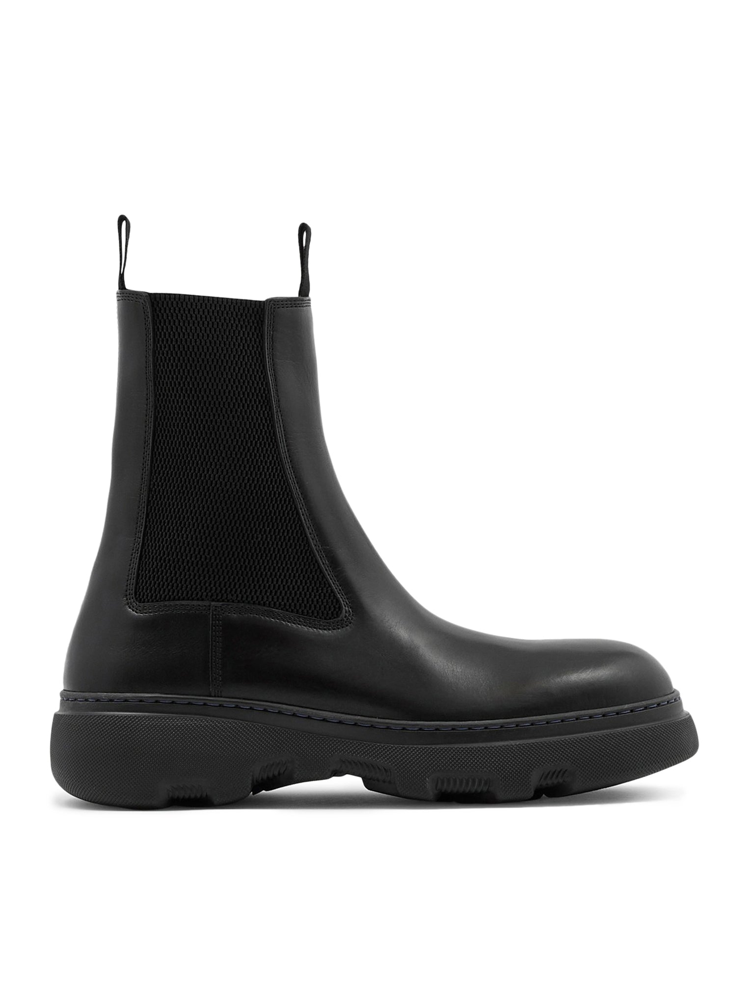 Leather creeper Chelsea boots