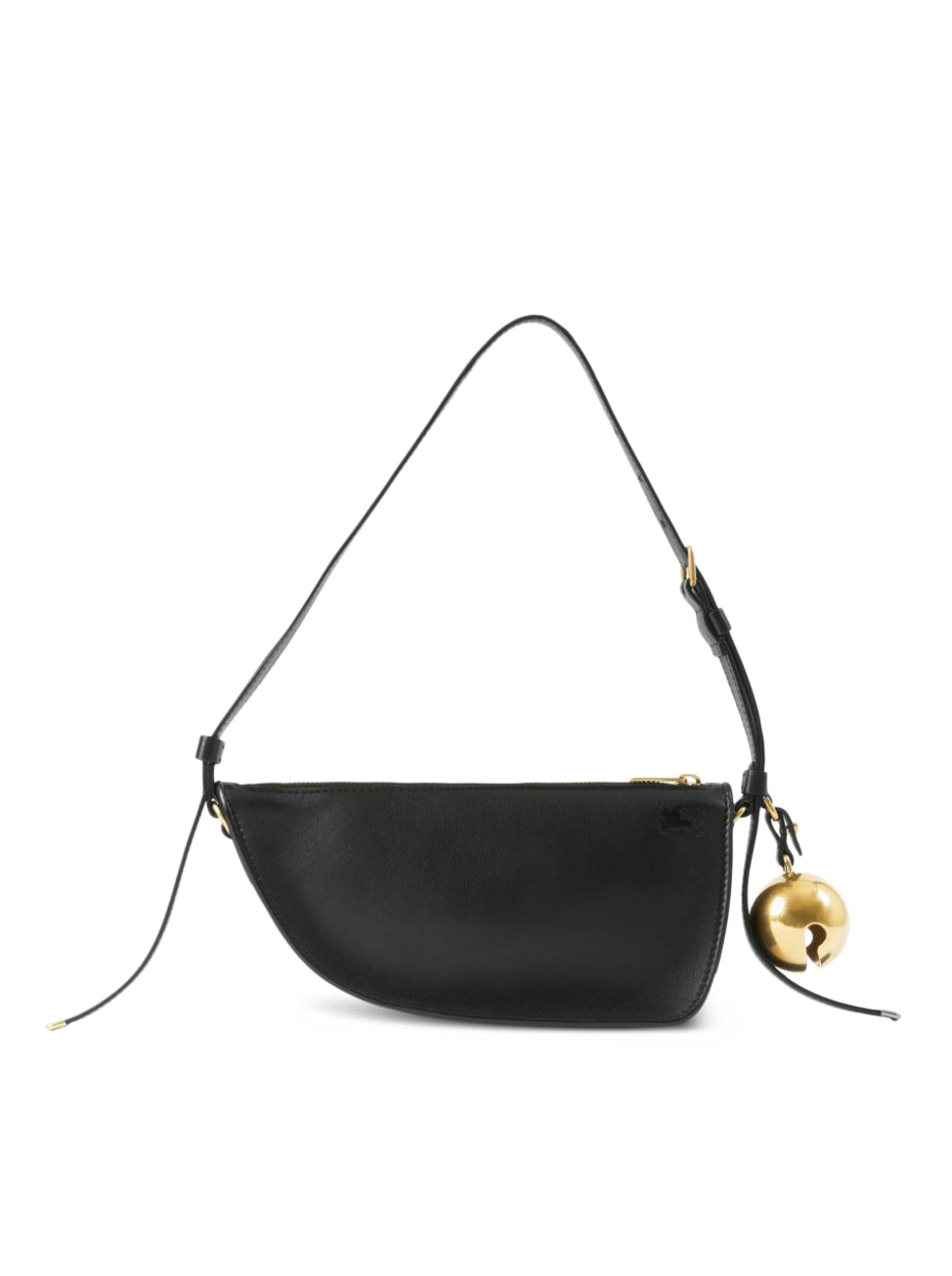 Mini Leather Shield Sling Shoulder Bag