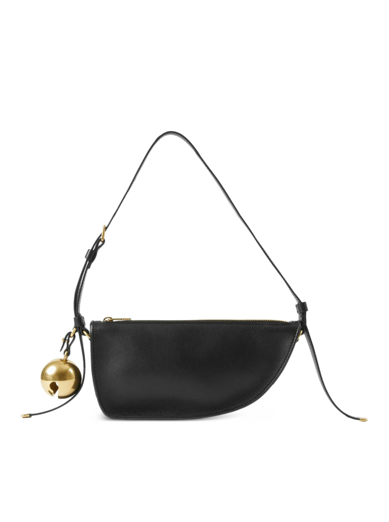 Mini Leather Shield Sling Shoulder Bag