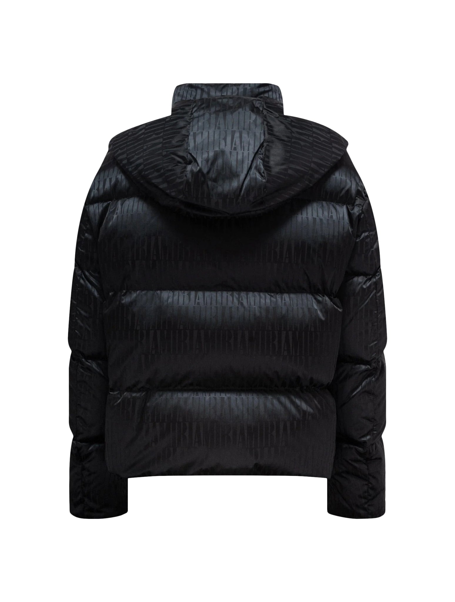 Black Repeat Amiri Puffer Jacket