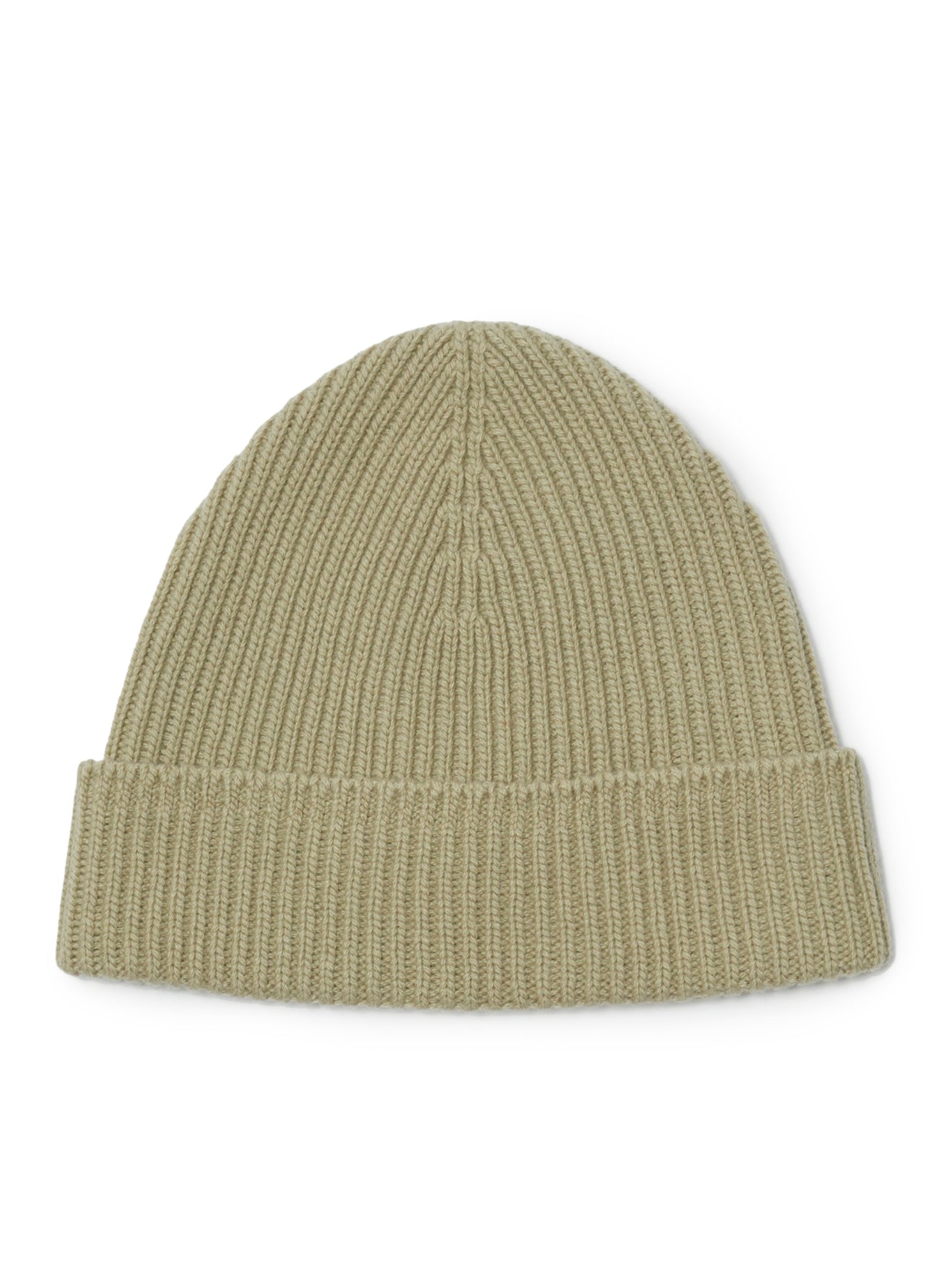 Ribbed cashmere hat