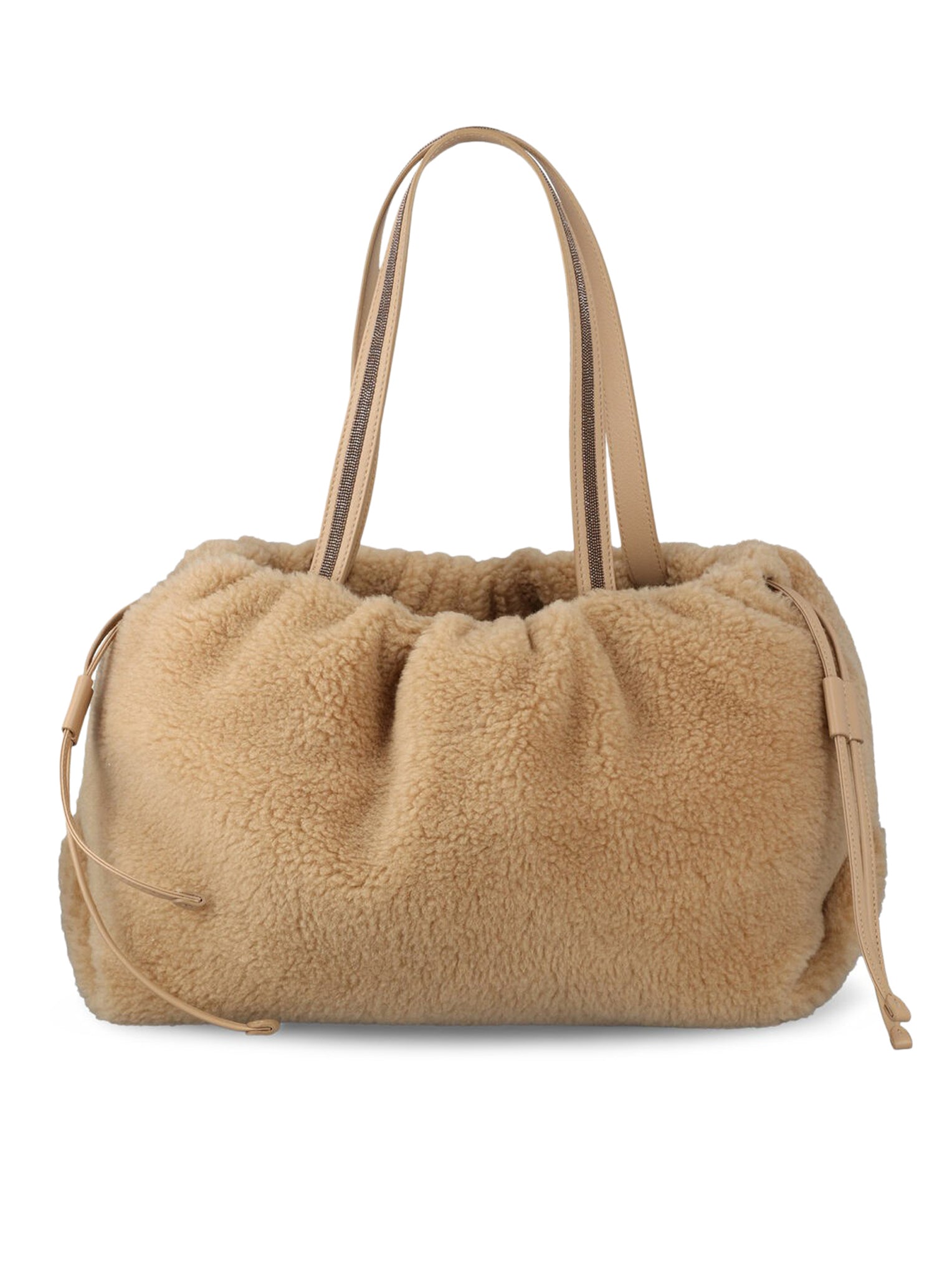 Soft Shopper Bag In Wool And Cashmere