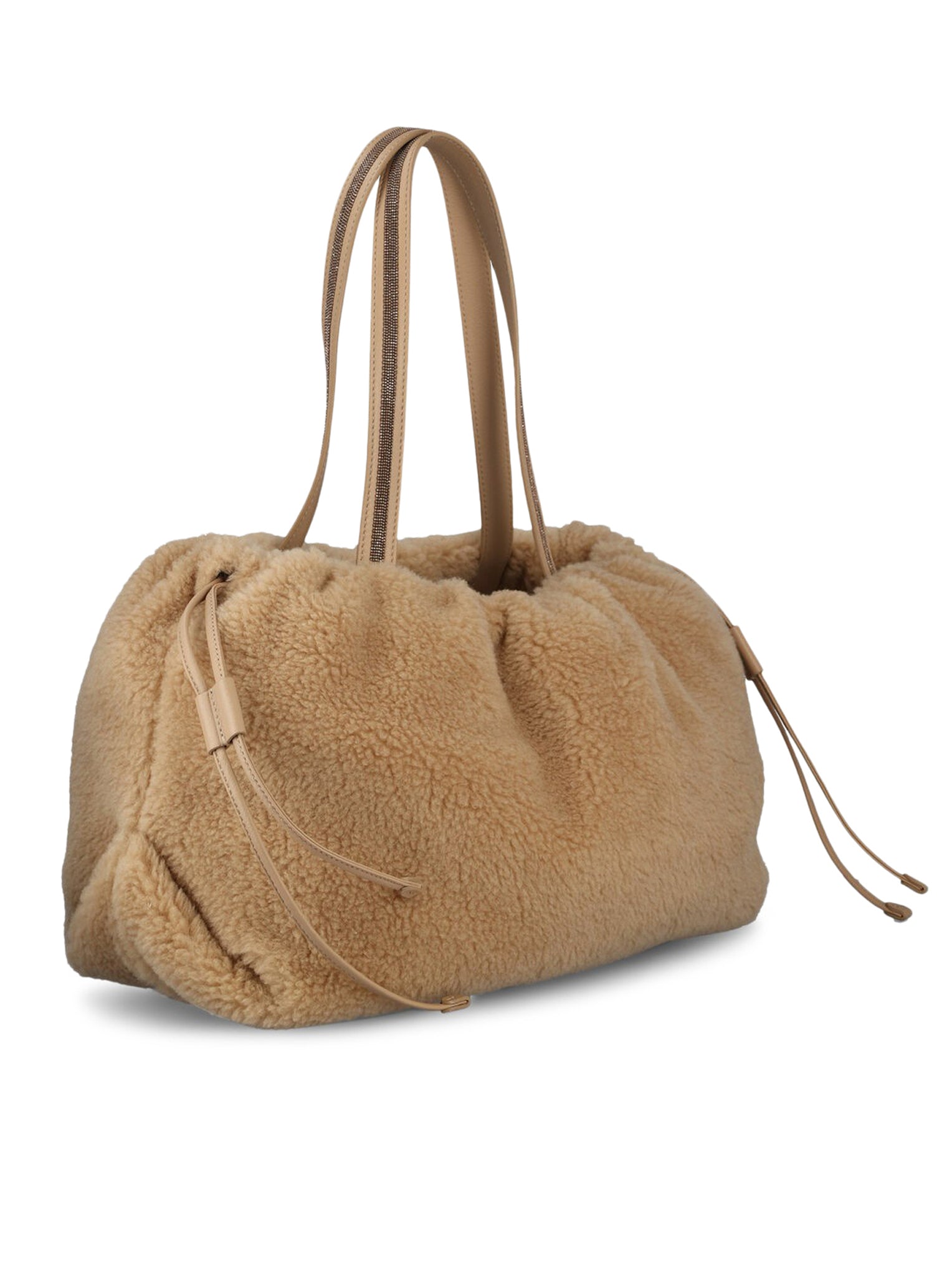 Soft Shopper Bag In Wool And Cashmere