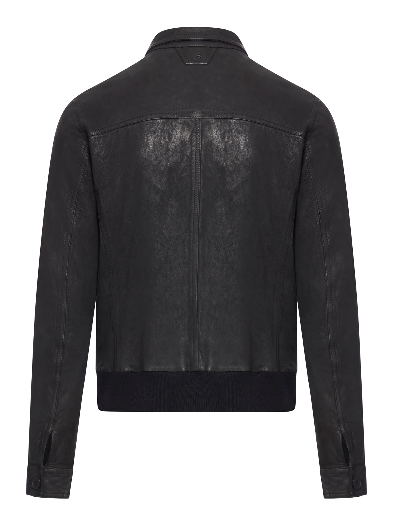 BOMBER JACKET IN LEATHER