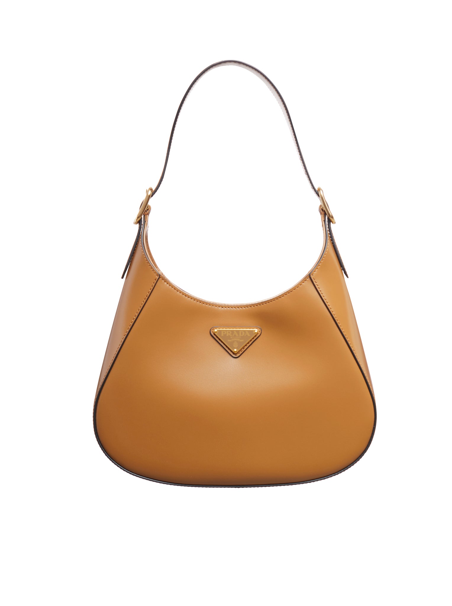 Leather shoulder bag