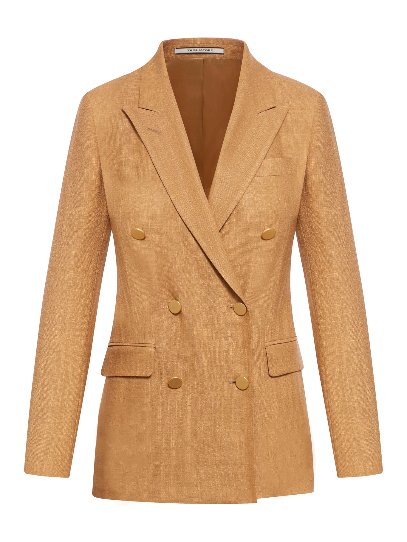 DOUBLE-BREASTED PARIGI JACKET IN COTTON
