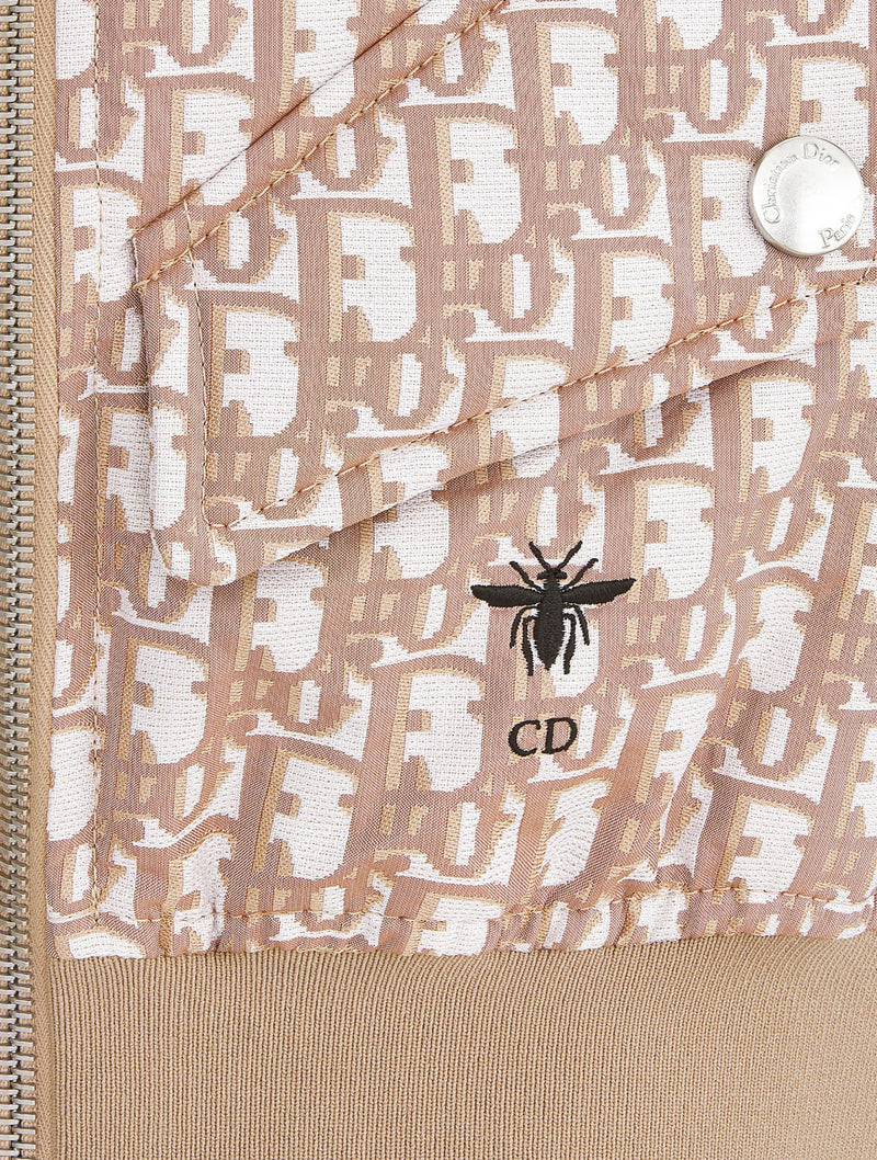 VEST Rose des vents technical taffeta with Dior Oblique motif