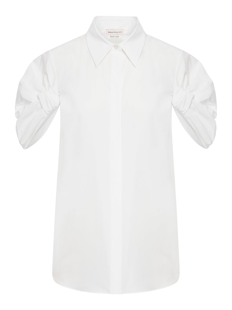shirt with details on the sleeves