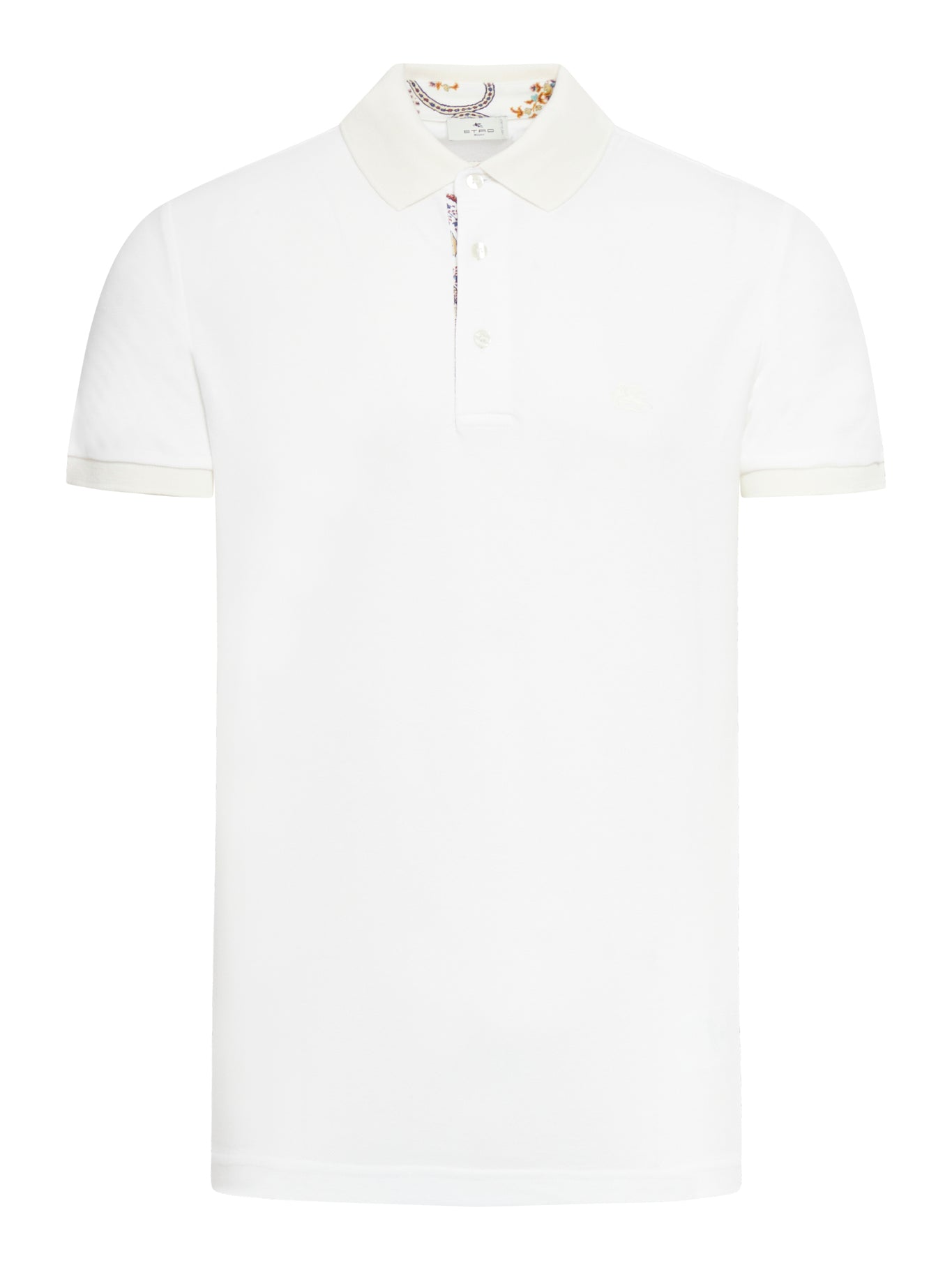 Pegaso-embroidered cotton polo shirt
