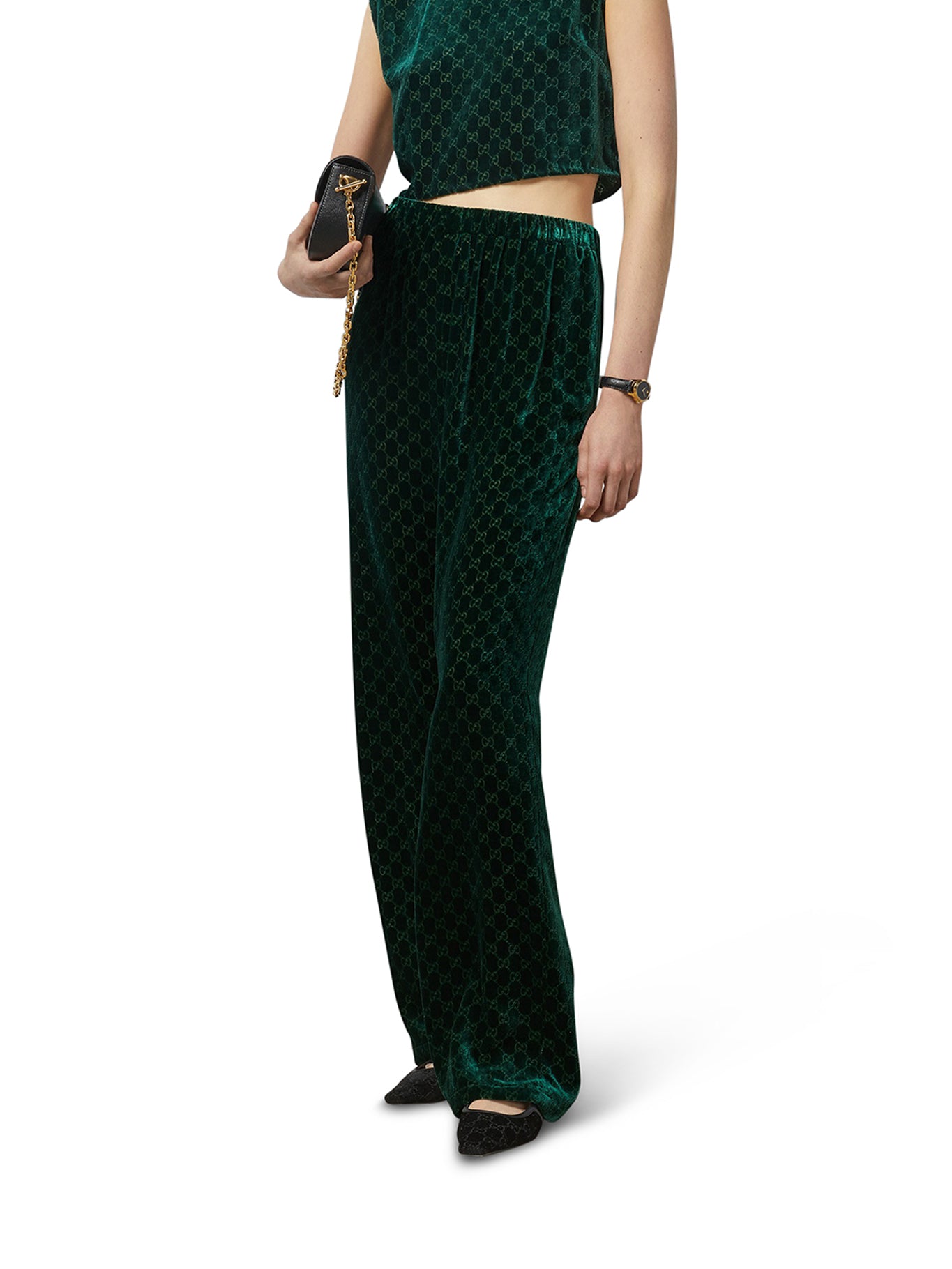 GG VELVET PANTS