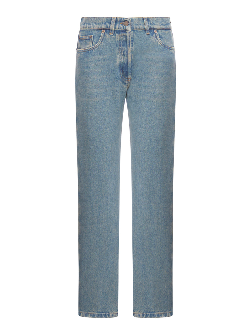 Five-pocket trousers in organic denim