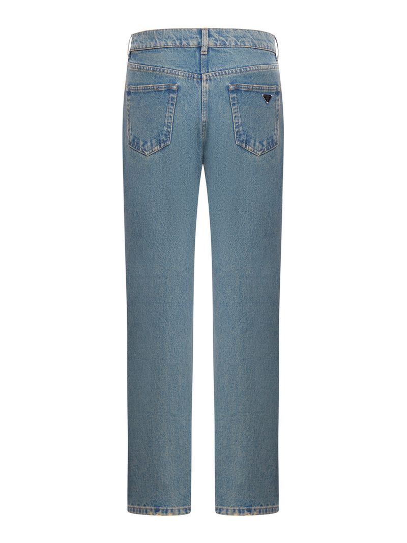 Five-pocket trousers in organic denim