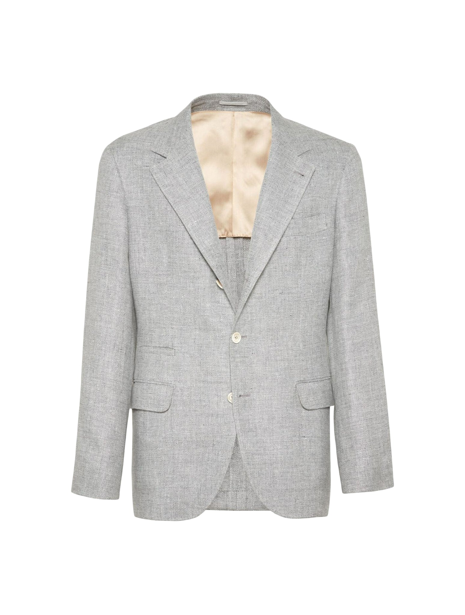 notched-lapels single-breasted blazer