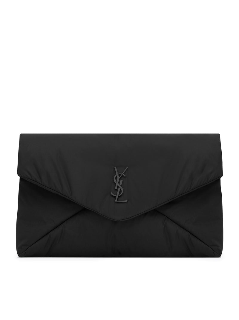 LARGE CASSANDRE ENVELOPE CLUTCH IN NYLON