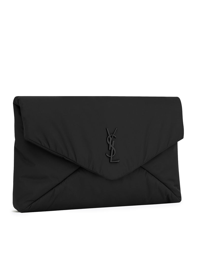 LARGE CASSANDRE ENVELOPE CLUTCH IN NYLON