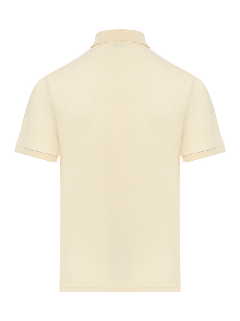 MONOGRAM POLO SHIRT IN COTTON PIQUE