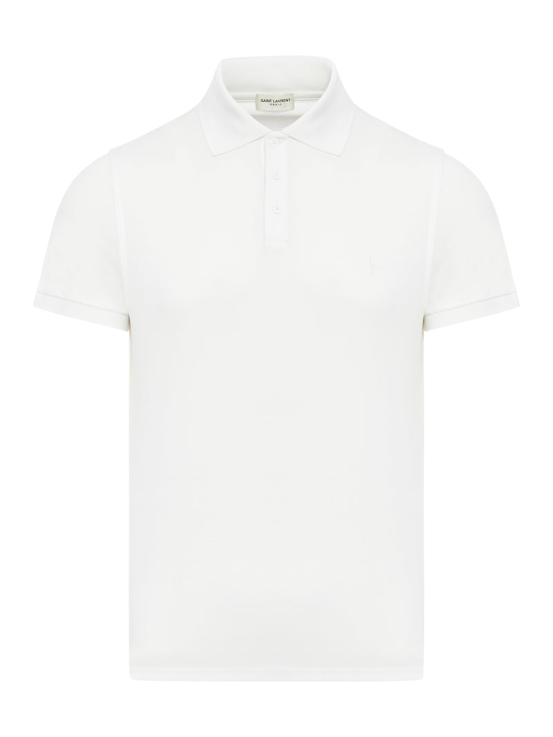 MONOGRAM POLO SHIRT IN COTTON PIQUE