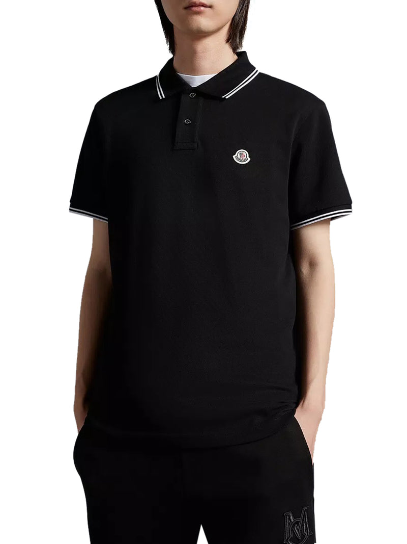 POLO SHIRT WITH ICONIC FELT