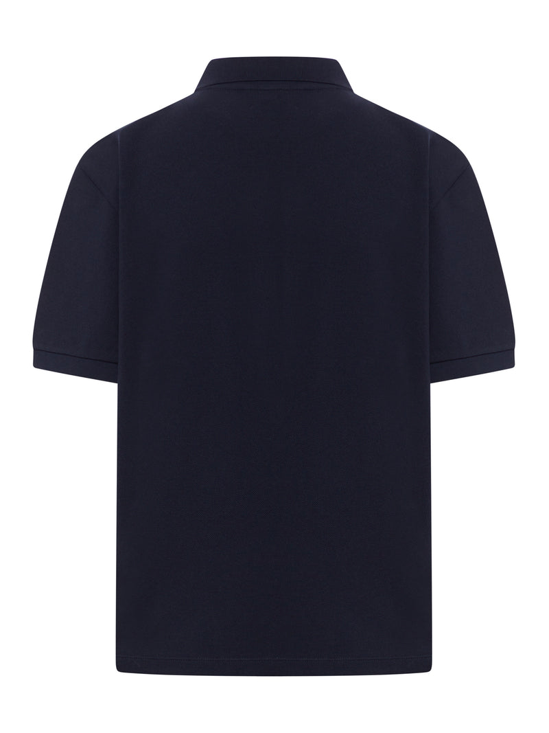 Cotton pique polo shirt