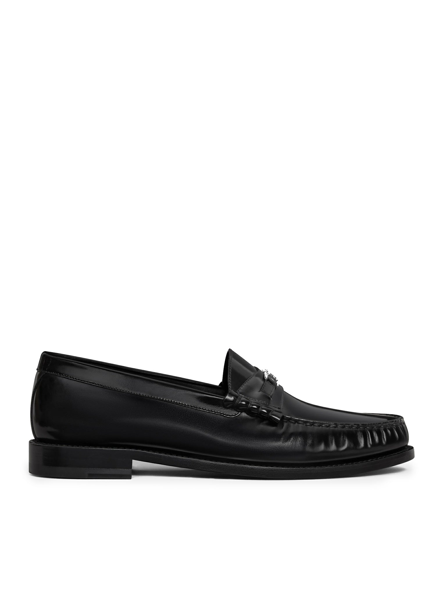 TRIOMPHE CELINE LUCO LOAFERS IN POLISHED BULLS LEATHER