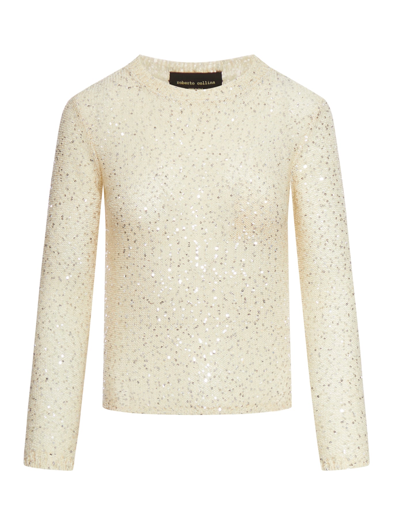sweater with sequins