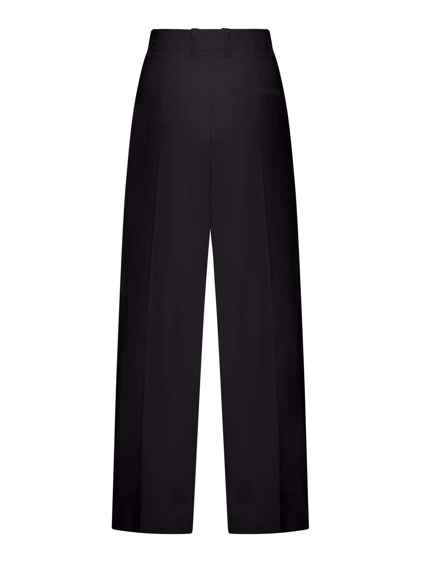 Silk and cotton trousers