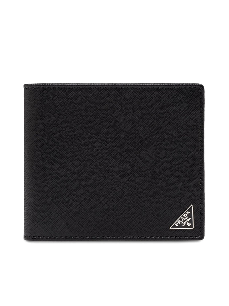 Saffiano logo wallet